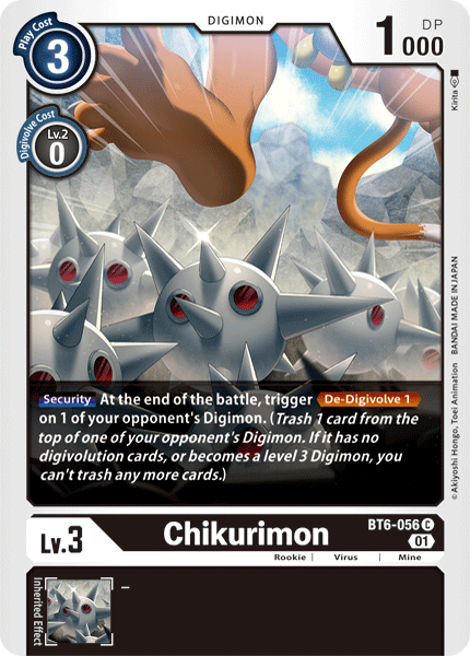 Chikurimon [BT6-056] [Double Diamond] | Total Play