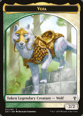 Voja // Saproling Double-Sided Token [Guilds of Ravnica Guild Kit Tokens] | Total Play