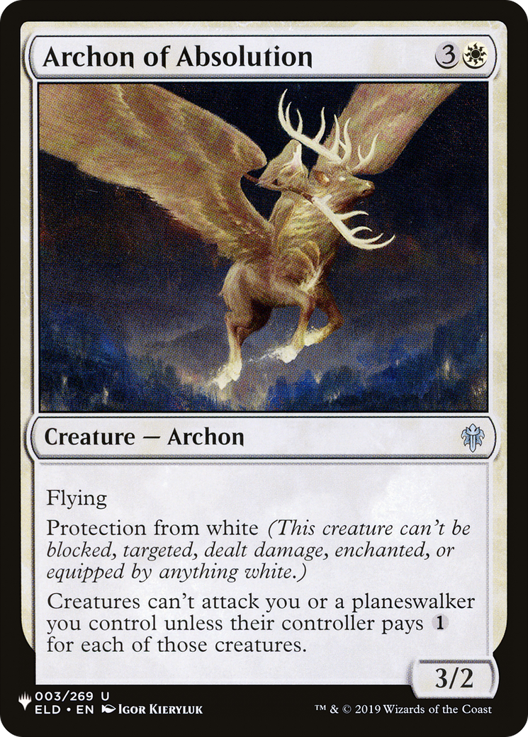 Archon of Absolution [The List] | Total Play