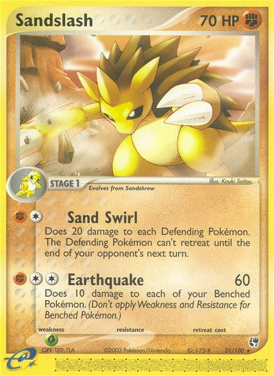 Sandslash (21/100) [EX: Sandstorm] | Total Play