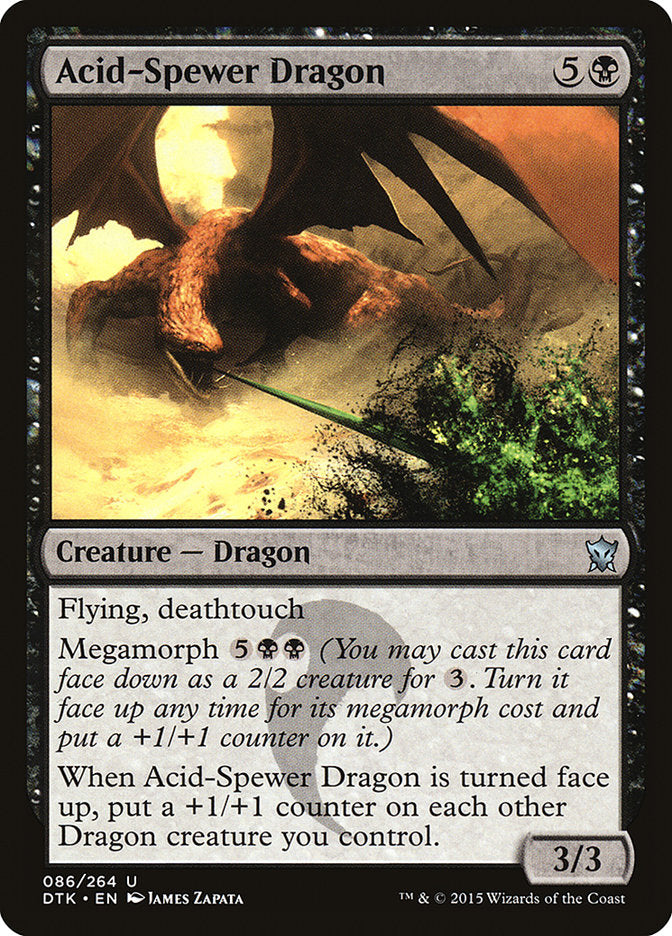 Acid-Spewer Dragon [Dragons of Tarkir] | Total Play