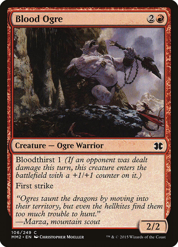 Blood Ogre [Modern Masters 2015] | Total Play