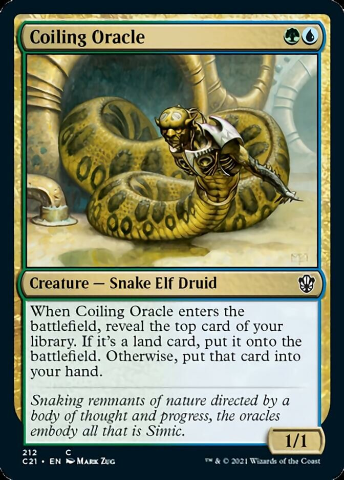 Coiling Oracle [Commander 2021] | Total Play