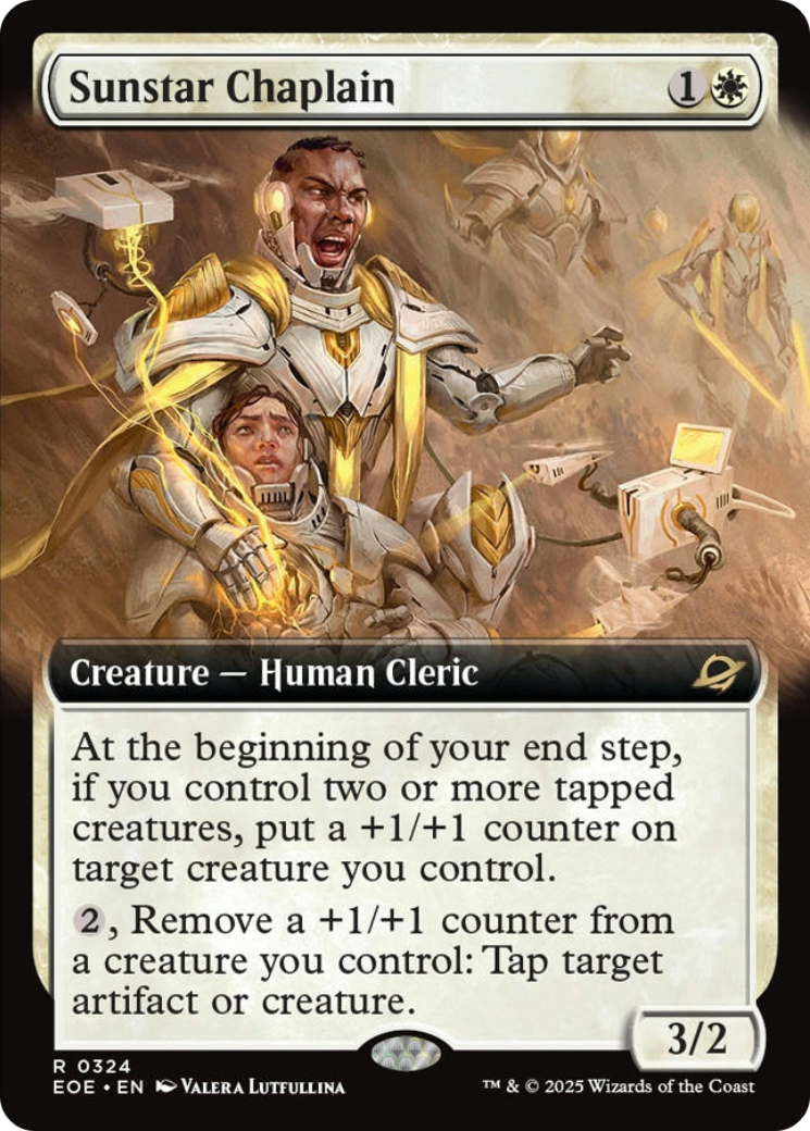 Sunstar Chaplain (Extended Art) [Edge of Eternities] | Total Play