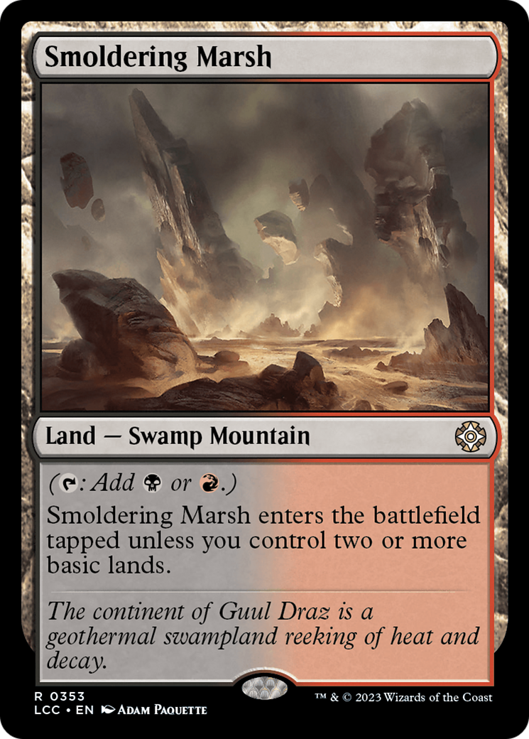 Smoldering Marsh [The Lost Caverns of Ixalan Commander] | Total Play