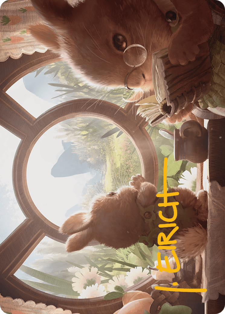 Farseek Art Card (Gold-Stamped Signature) [Bloomburrow Art Series] | Total Play
