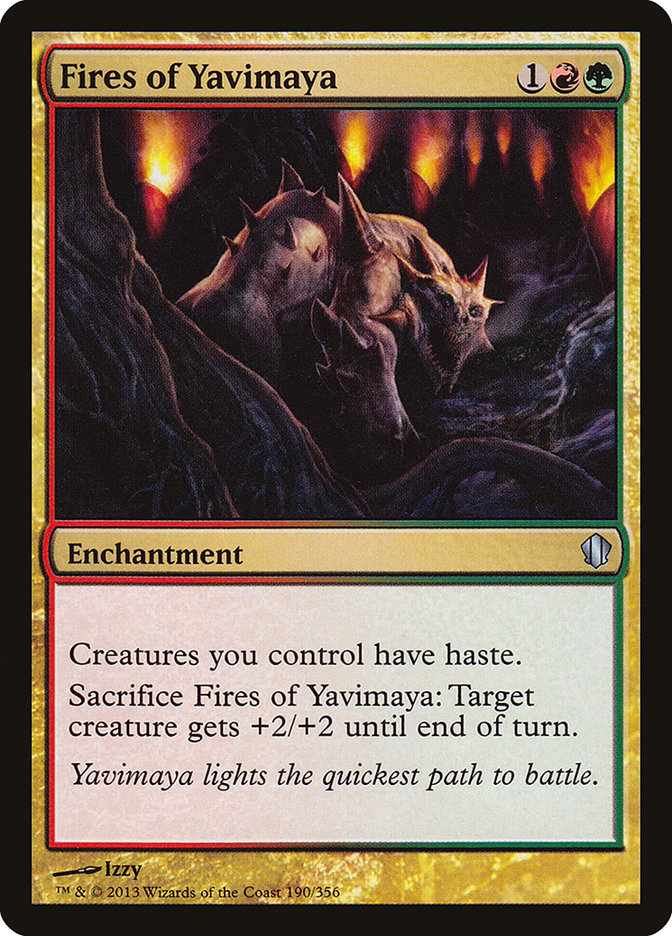 Fires of Yavimaya [Commander 2013] | Total Play