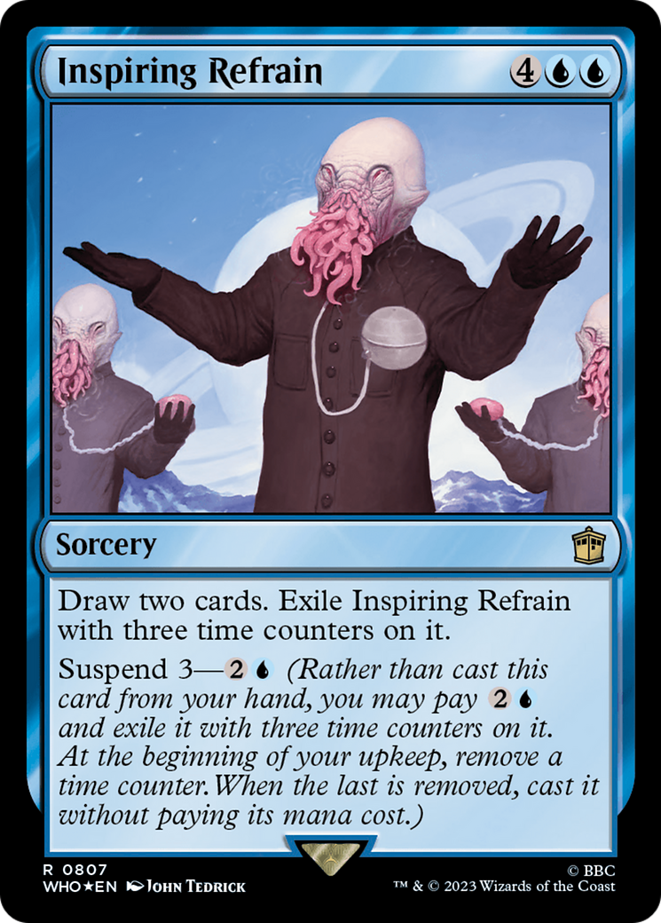 Inspiring Refrain (Surge Foil) [Doctor Who] | Total Play