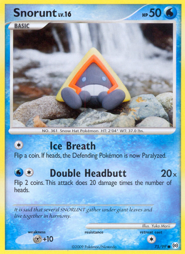 Snorunt (75/99) [Platinum: Arceus] | Total Play