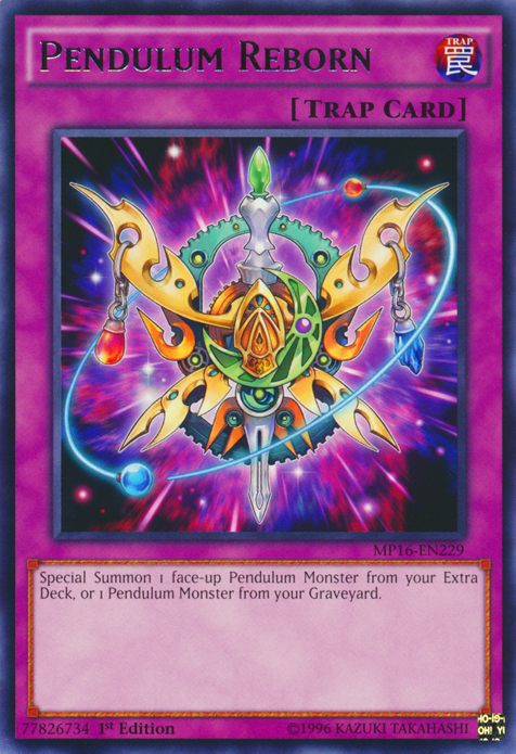Pendulum Reborn [MP16-EN229] Rare | Total Play
