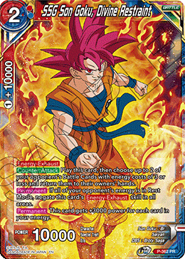 SSG Son Goku, Divine Restraint (Premium Pack Set 07) (P-362) [Promotion Cards] | Total Play