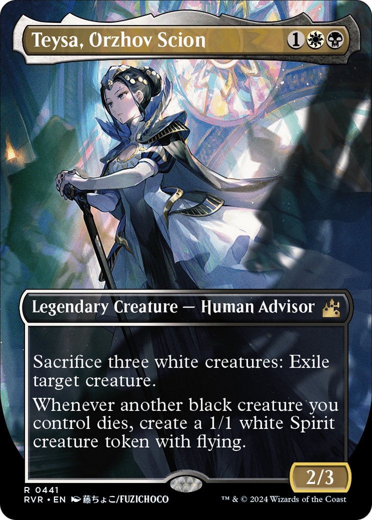 Teysa, Orzhov Scion (Anime Borderless) [Ravnica Remastered] | Total Play