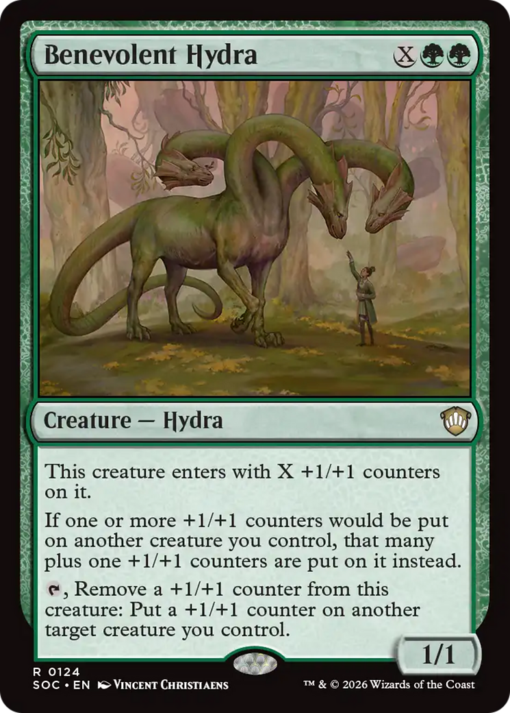 Benevolent Hydra [Secrets of Strixhaven Commander] | Total Play