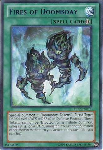 Fires of Doomsday (Purple) [DL15-EN014] Rare | Total Play