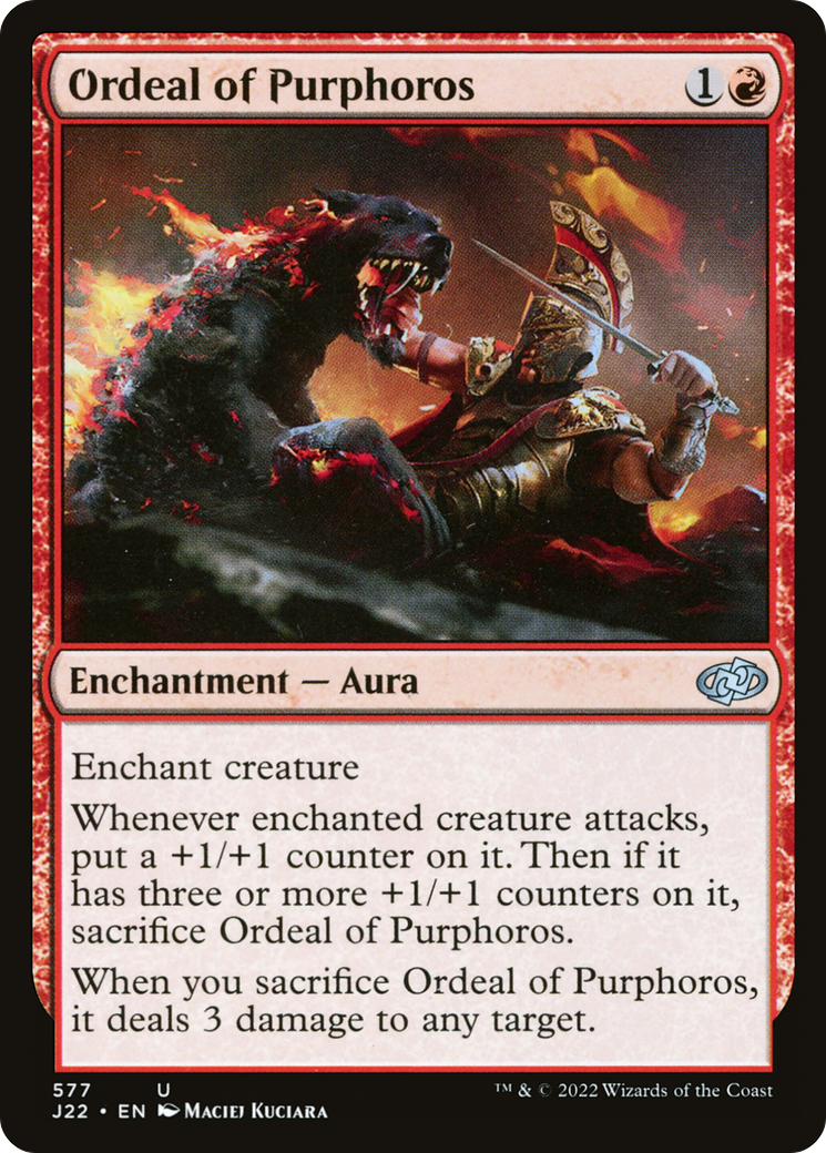 Ordeal of Purphoros [Jumpstart 2022] | Total Play