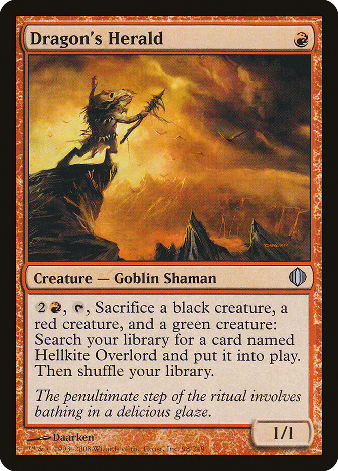 Dragon's Herald [Shards of Alara] | Total Play