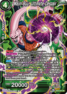 Majin Buu, Ultimate Despair (BT14-077) [Cross Spirits] | Total Play
