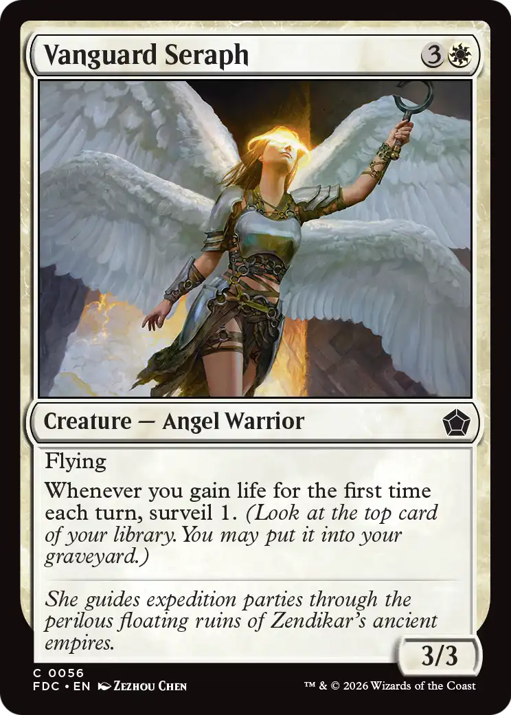 Vanguard Seraph [Foundations Commander] | Total Play