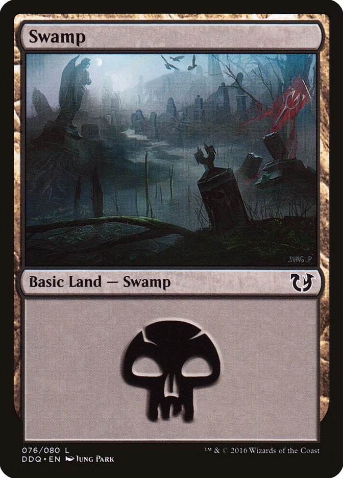Swamp (76) [Duel Decks: Blessed vs. Cursed] | Total Play