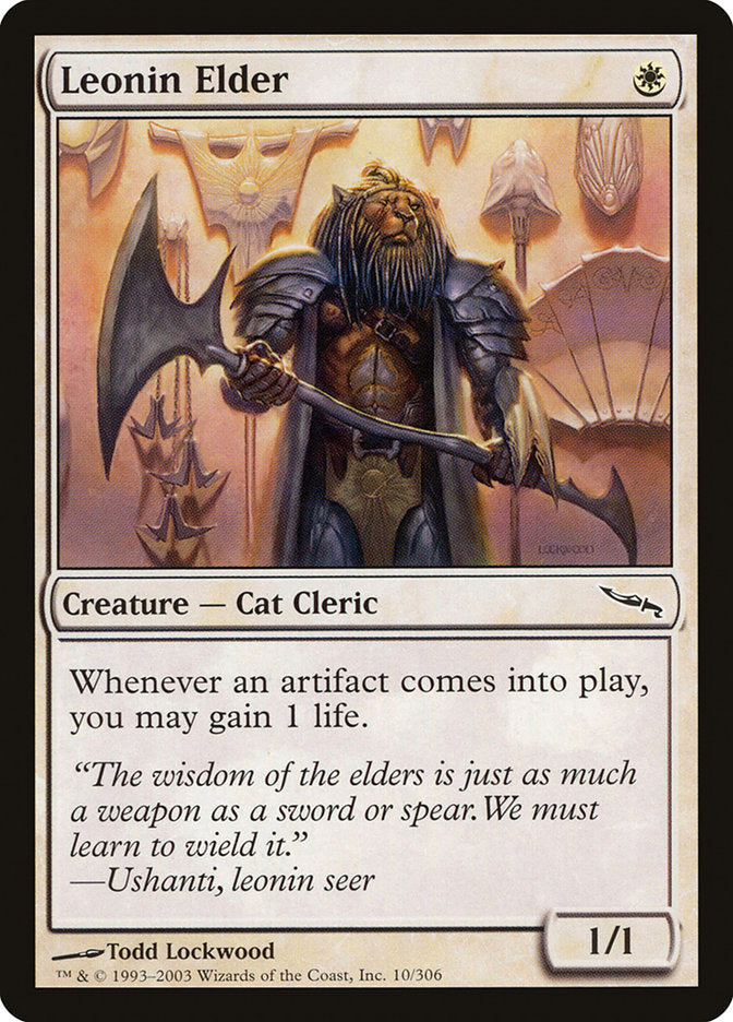 Leonin Elder [Mirrodin] | Total Play