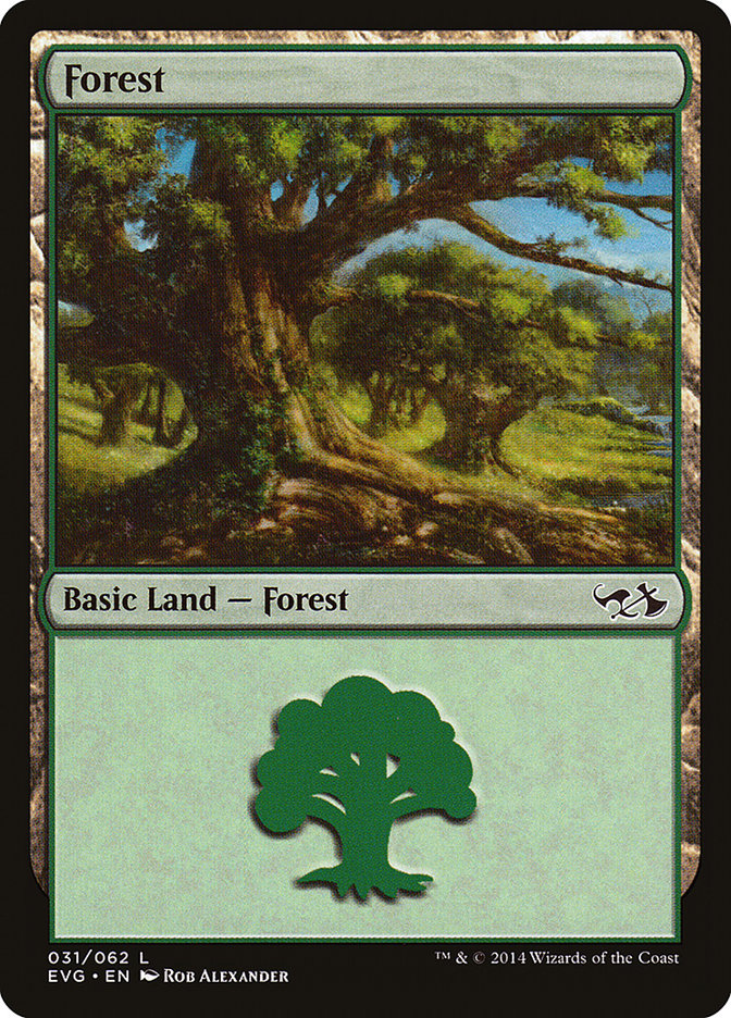 Forest (31) (Elves vs. Goblins) [Duel Decks Anthology] | Total Play