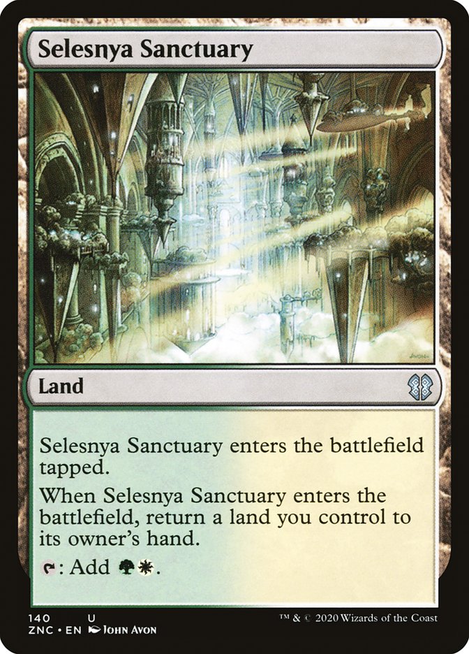 Selesnya Sanctuary [Zendikar Rising Commander] | Total Play