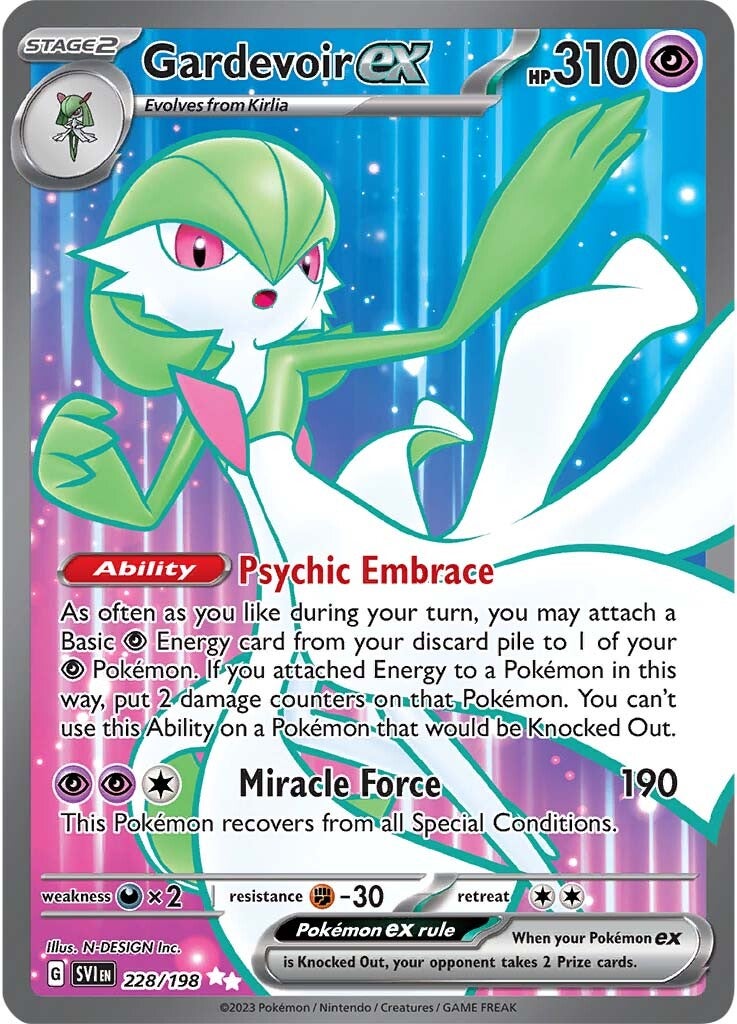 Gardevoir ex (228/198) [Scarlet & Violet: Base Set] | Total Play