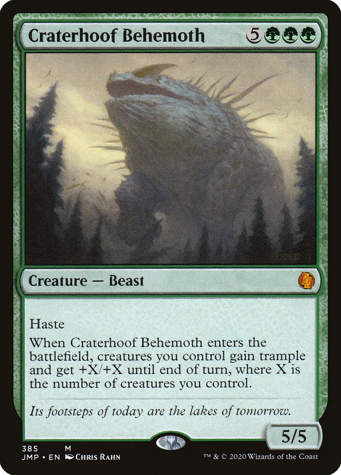 Craterhoof Behemoth [Jumpstart] | Total Play