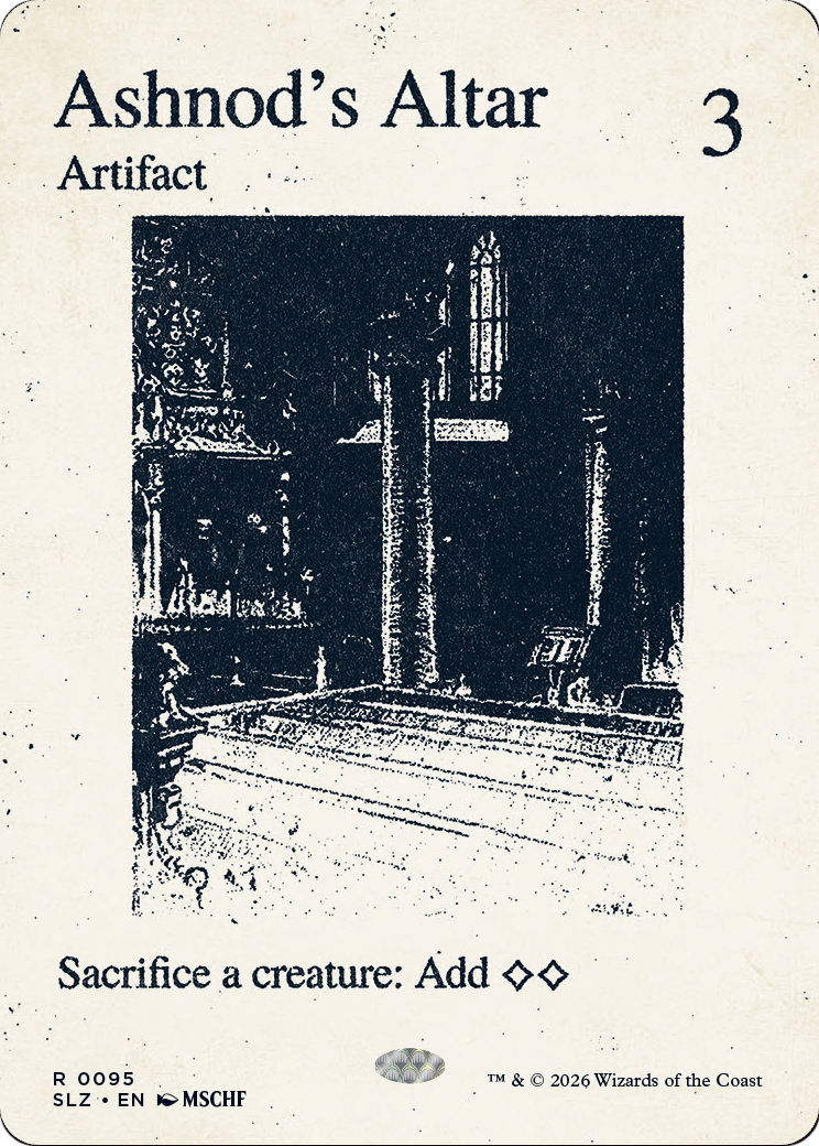 Ashnod's Altar (0095) [Secret Lair x MSCHF: The Zeta Set] | Total Play