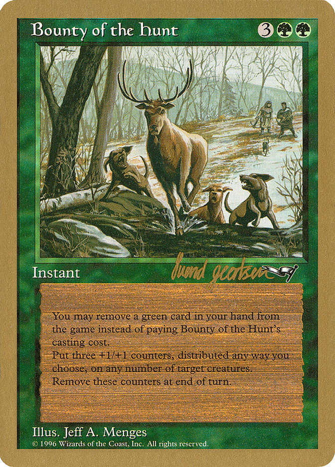 Bounty of the Hunt (Svend Geertsen) [World Championship Decks 1997] | Total Play