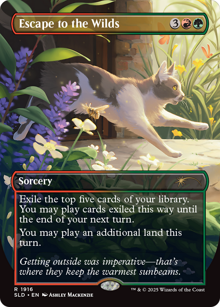Escape to the Wilds (1916) (Rainbow Foil) [Secret Lair Drop Series] | Total Play