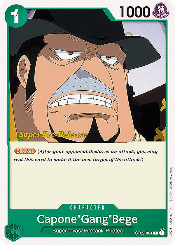 Capone"Gang"Bege [Super Pre-Release Starter Deck: Worst Generation] | Total Play