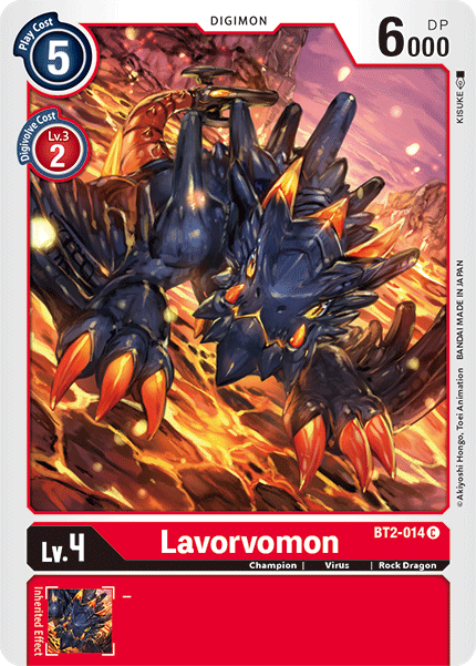 Lavorvomon [BT2-014] [Release Special Booster Ver.1.5] | Total Play