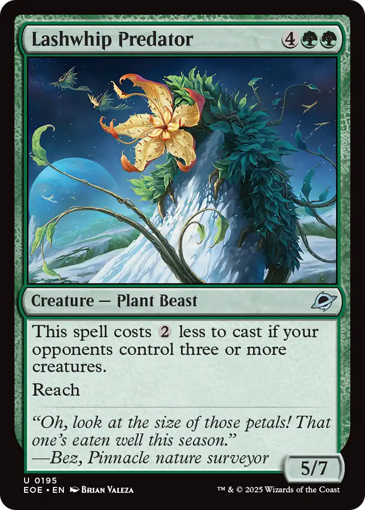 Lashwhip Predator [Edge of Eternities] | Total Play