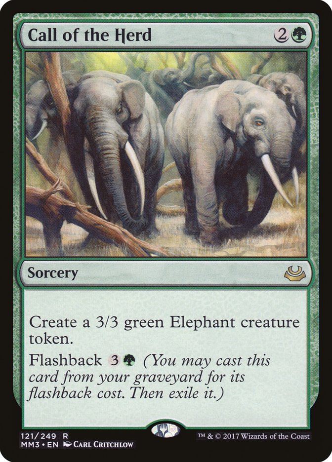 Call of the Herd [Modern Masters 2017] | Total Play