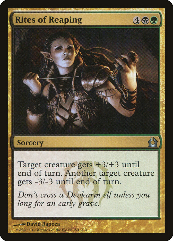 Rites of Reaping [Return to Ravnica] | Total Play