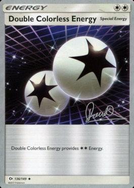 Double Colorless Energy (136/149) (Infinite Force - Diego Cassiraga) [World Championships 2017] | Total Play