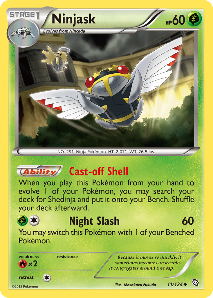 Ninjask (11/124) [Black & White: Dragons Exalted] | Total Play