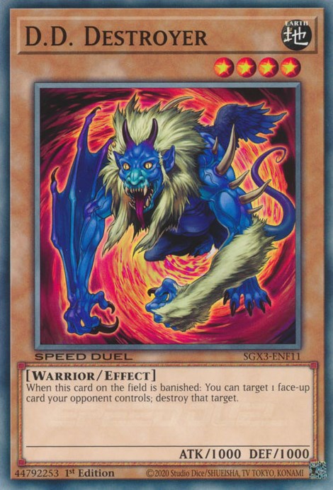 D.D. Destroyer [SGX3-ENF11] Common | Total Play