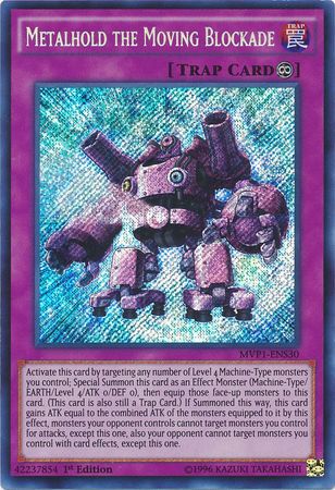 Metalhold the Moving Blockade [MVP1-ENS30] Secret Rare | Total Play