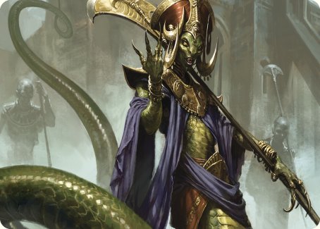 Sidisi, Brood Tyrant Art Card [Commander Masters Art Series] | Total Play