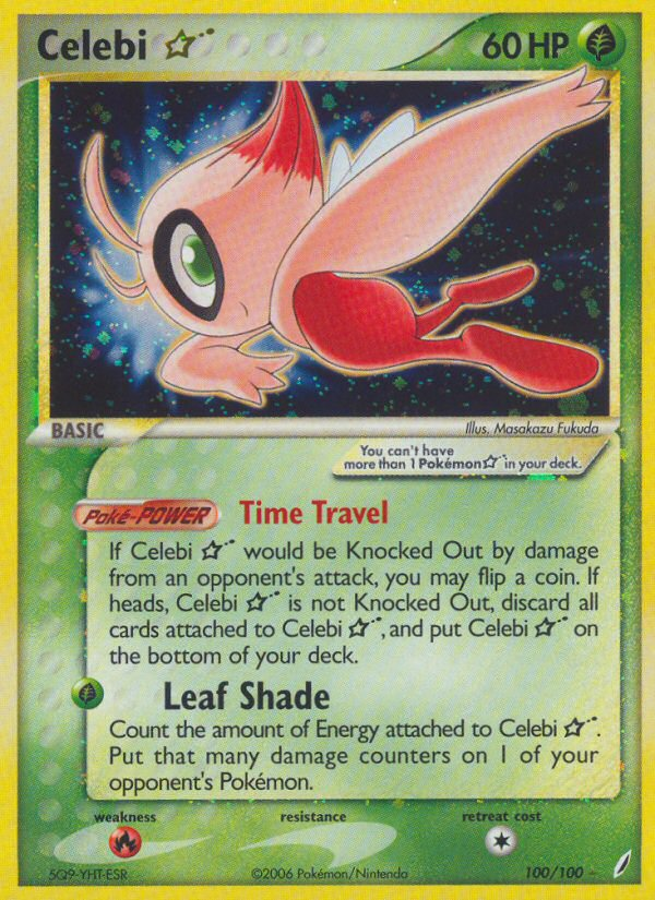 Celebi Star (100/100) [EX: Crystal Guardians] | Total Play