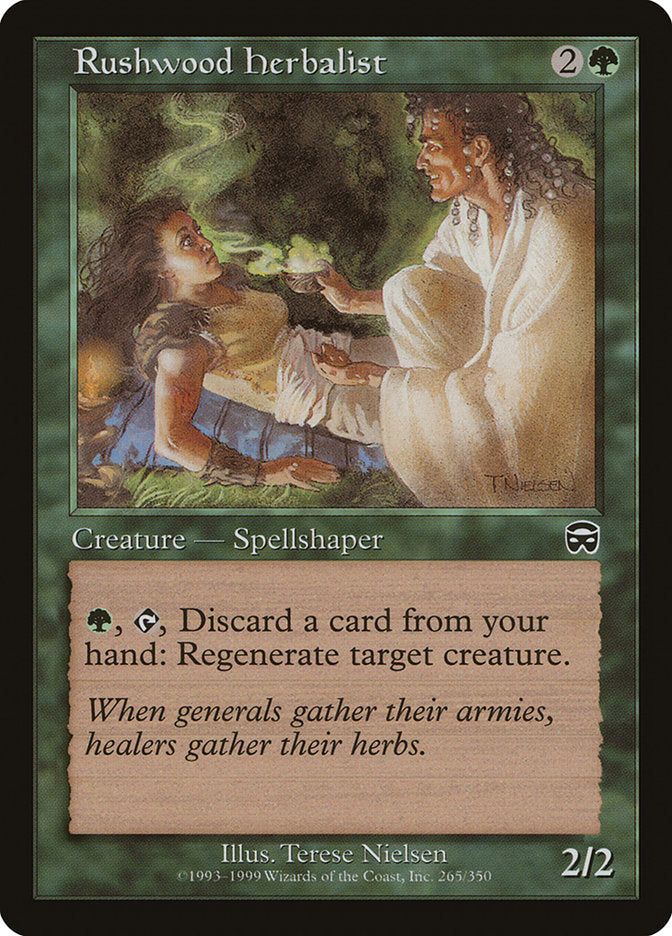 Rushwood Herbalist [Mercadian Masques] | Total Play