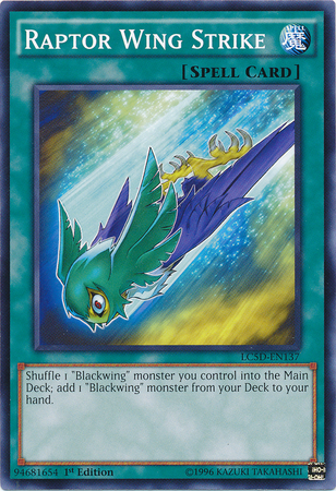 Raptor Wing Strike [LC5D-EN137] Common | Total Play