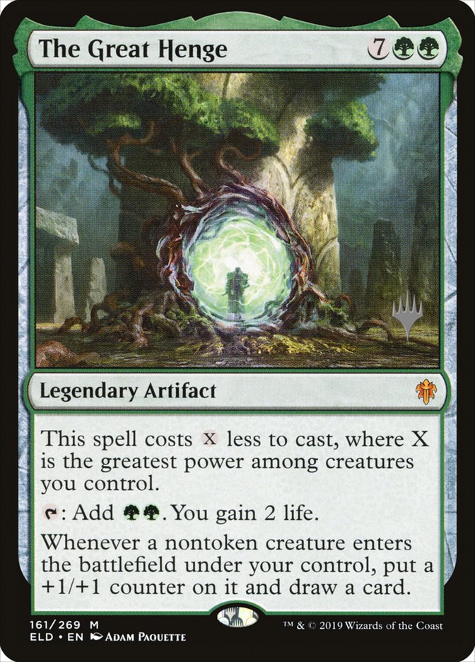 The Great Henge (Promo Pack) [Throne of Eldraine Promos] | Total Play