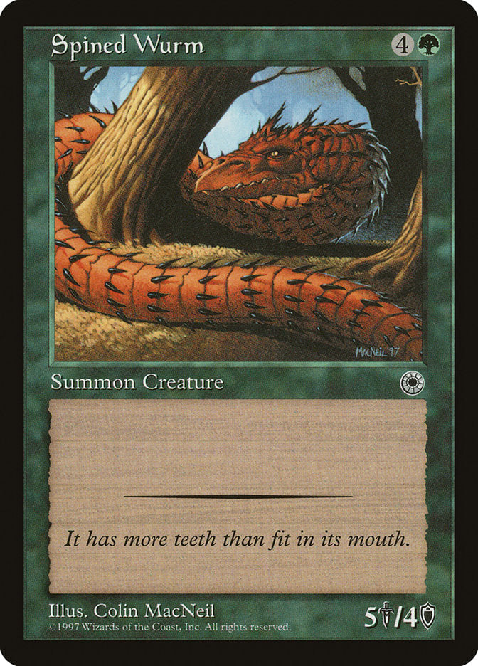 Spined Wurm [Portal] | Total Play