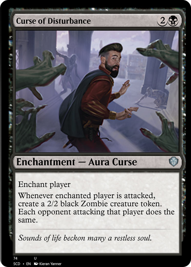 Curse of Disturbance [Starter Commander Decks] | Total Play