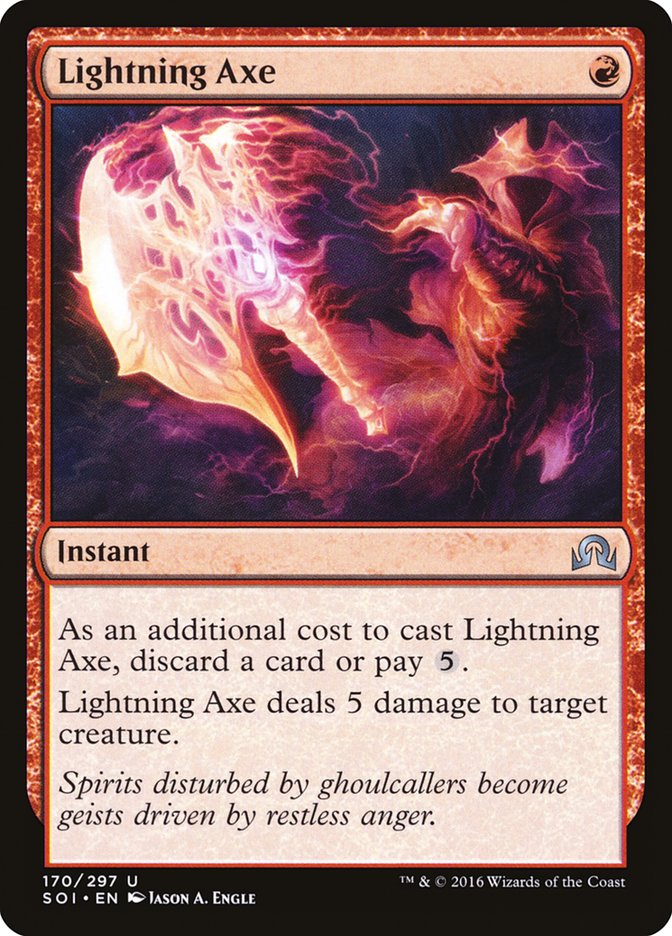 Lightning Axe [Shadows over Innistrad] | Total Play