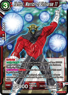 Kettol, Warrior of Universe 11 (BT14-025) [Cross Spirits] | Total Play