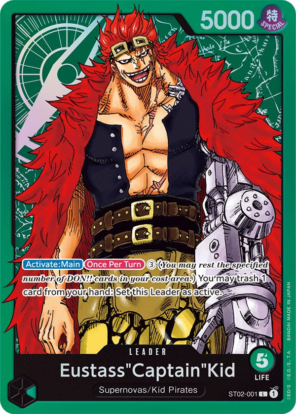 Eustass"Captain"Kid (001) [Starter Deck: Worst Generation] | Total Play